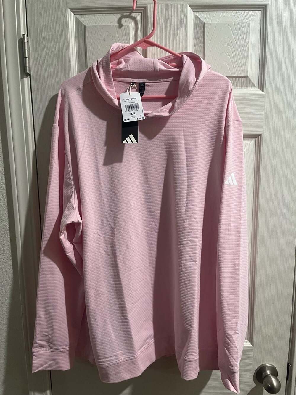 Adidas Ultimate Elevated Hoodie Pink 2XL